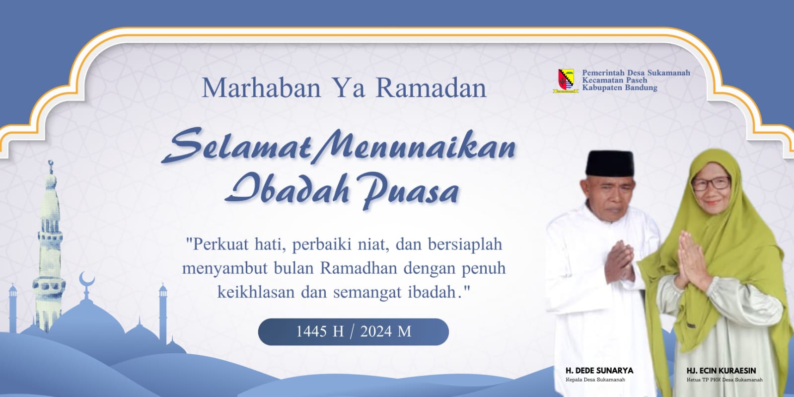 Selamat Menunaikan Ibadah Puasa 1445 H 
